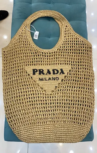 Tote Raffia Logo