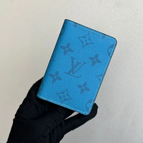 Porta-cartões Taiga Azul