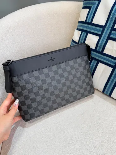 Pochette Gaston Damier Grafite