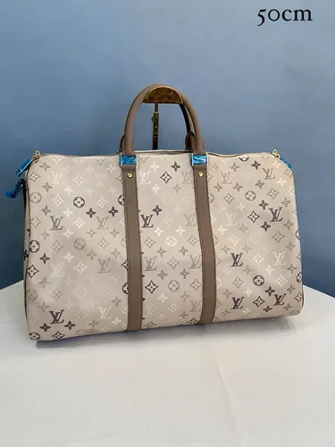 Keepall Monograma Cinza