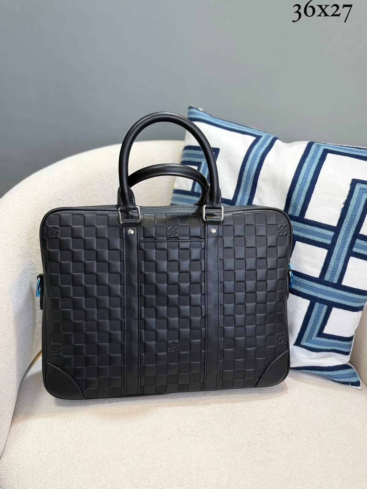 Pasta Executiva Damier Grafite