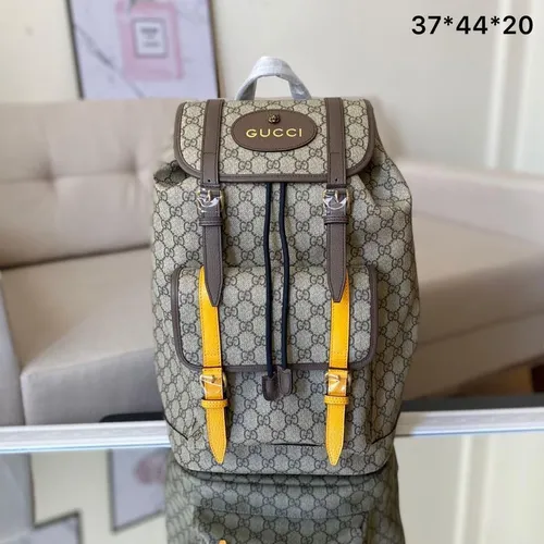 Mochila GG Supreme Alças Amarelas
