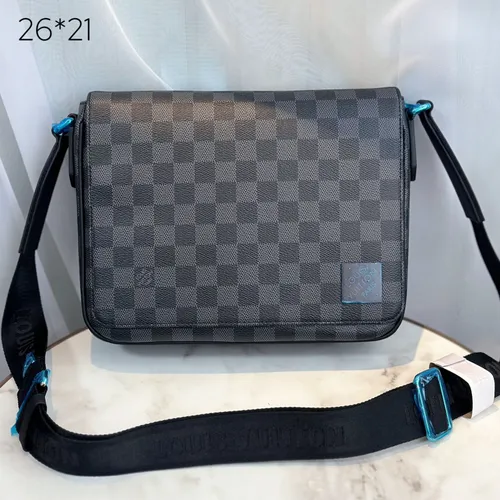 District Damier Graphite