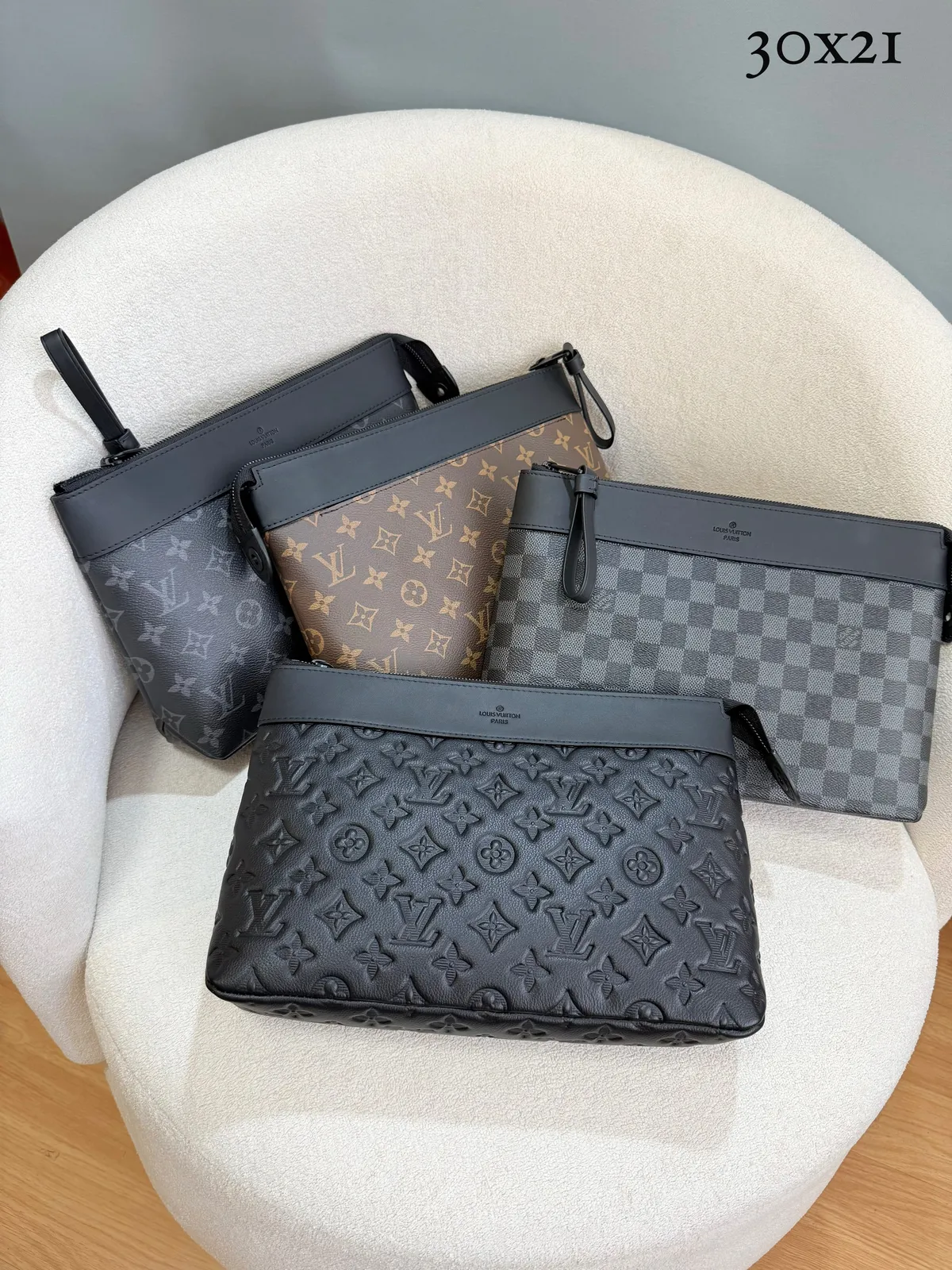Kit Carteiras Damier