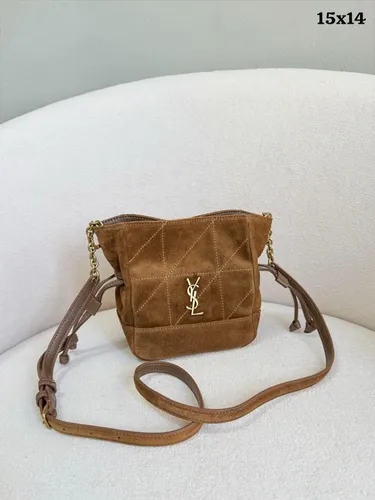 Bucket Bag Camurça Caramelo
