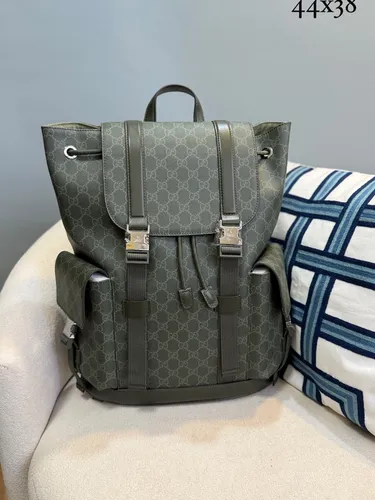 Mochila Christopher Damier Cinza